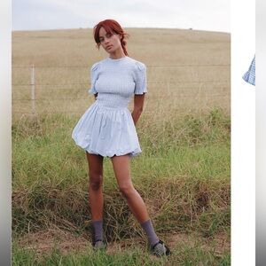 Apres Studio Dorothy Gingham Bubble Dress sold out online